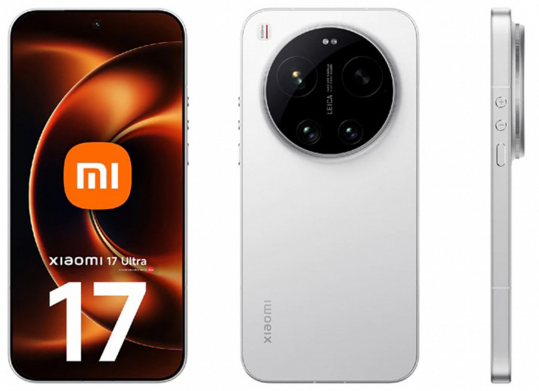 Глобальные Xiaomi 17 и Xiaomi 17 Ultra на подходе: рендеры флагманов Xiaomi для глобального рынка